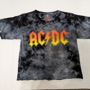AC/DC Cropped Shirt